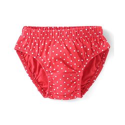 Babyhug 100% Cotton Antibacterial Panties Pack Of 3 - White & Pink & Navy Blue