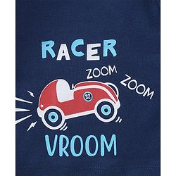 Babyhug 100% Cotton Knit Antibacterial Vest with Star Print Pack of 5 - Multicolour