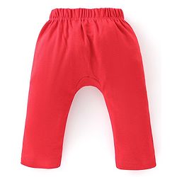 Babyhug Interlock Knit Full Length Diaper Leggings Stripes Design Pack of 3 -Multicolour