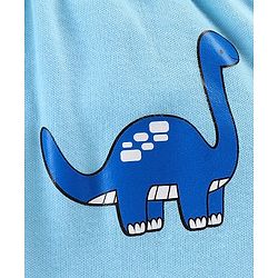 Babyhug Cotton Knit Full Length Diaper Leggings Dino Print Pack of 3 -Multicolour