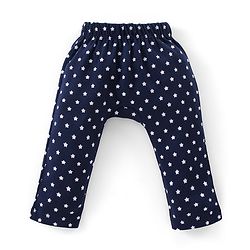 Babyhug Interlock Knit Full Length Diaper Pants Koala & Stars Print Pack of 3 - Multicolour