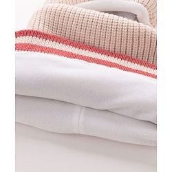 Babyhug Monkey Cap Kitty Print - Beige