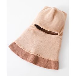 Babyhug Monkey Cap Bear Print - Brown