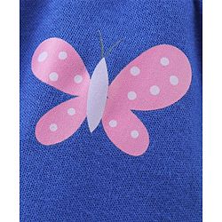 Babyhug Cotton Full Length Bootie Leggings Polka Dots & Floral Printed Pack of 3 - Pink & Blue