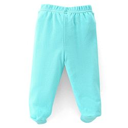 Babyhug Cotton Knit Full Length Bootie Leggings With Polka Dot Prints Pack of 3 -Multicolour