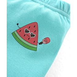 Babyhug Cotton Knit Full Length Bootie Leggings With Polka Dot Prints Pack of 3 -Multicolour