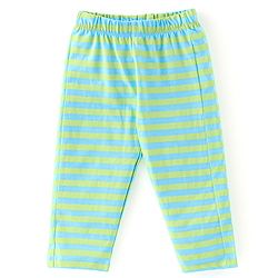 Babyhug Cotton Knit Full Sleeves Nightwear Monkey Print - Green