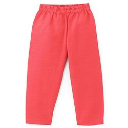 Babyhug 100% Cotton Knit Full Sleeves Kurta Pyjama Set with Printed Jacket - Peach