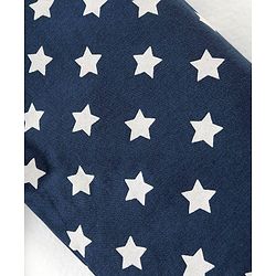 Babyhug Cotton Full Sleeves Night Suit Dino & Stars Print- Navy Blue