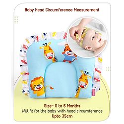 Babyhug Cotton Crib Bedding Set Elephant Print -Multicolor