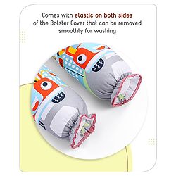 Babyhug Cotton Crib Bedding Set Elephant Print -Multicolor