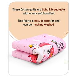 Babyhug Cotton Crib Bedding Set Elephant Print -Multicolor