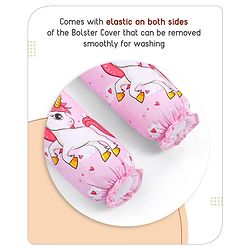 Babyhug Cotton Crib Bedding Set Elephant Print -Multicolor