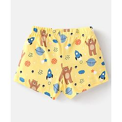 Babyhug 100% Cotton Bear Printed Trunk Pack of 3 - Multicolour
