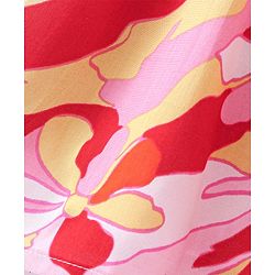Babyhug Rayon Woven Full Sleeves Floral Printed Frock with Frill Detailing & Head Band - Red