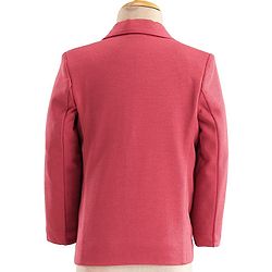Babyhug Woven Full Sleeves Stretch Party Suit & T-Shirt with Text Print - White & Salmon Pink