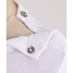 Babyhug Woven Full Sleeves Stretch Party Suit & T-Shirt with Text Print - White & Salmon Pink