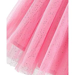 Babyhug Sleeveless Sequinned Party Frock - Pink
