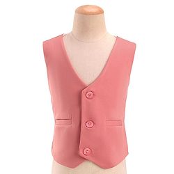 Babyhug Full Sleeves Three Piece Party Suit with Bow & Stretch - White & Pink