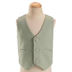 Babyhug Woven Full Sleeves Stretch Fit Party Suit With Waist Coat & Bow - Green & White