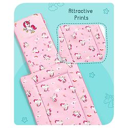 Babyhug Velour Sleeping Bag Animal Faces Print - Multicolor