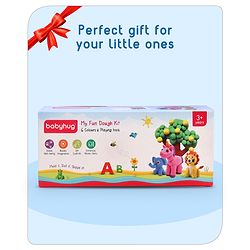 Babyhug Dough Set Pack of 6 - 300 g