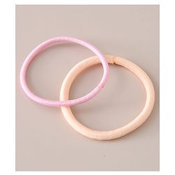 Babyhug Combo Set of 4 Snap Clips & 12  Hair Rubber Bands - Multicolor
