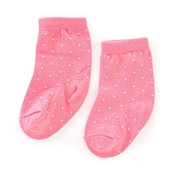 Cutewalk By Babyhug Anti Bacterial Ankle Length Socks Butterfly Design Pack Of 3 - Multicolour