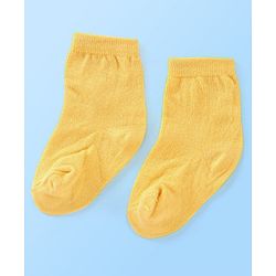 Cute Walk By Babyhug Anti Bacterial Ankle Length Socks Striped Pack Of 3 - Multicolour