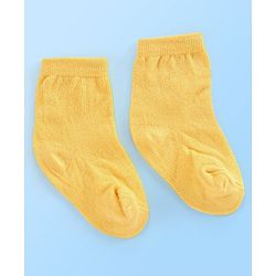 Cute Walk By Babyhug Anti Bacterial Ankle Length Socks Striped Pack Of 3 - Multicolour