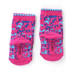 Cute Walk Disney By Babyhug Anti Bacterial Ankle Length Socks Minnie Mouse Design Pack Of 3 - Multicolour