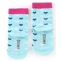 Cute Walk By Babyhug Anti Bacterial Non Terry Ankle Length Minnie Mouse Print Socks Pack Of 3 - Pink & Blue