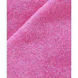 Babyhug Cotton Terry Knit Hedgehog Print Two Layer Towel with Hood L 76 x B 76 cm - Pink