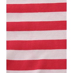 Babyhug Knit Terry Hooded Two Layer Bath Towel with Fox Print L 76 X B 76 cm - Red