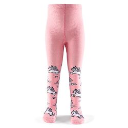 Cutewalk by Babyhug Non Terry Footed Anti Bacterial Unicorn Design Tights  - Pink