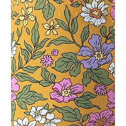 Babyhug Cotton Lycra Full Length Floral Printed Leggings - Multicolour