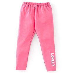 Babyhug Cotton Lycra Full Length Stretchable Legging Butterfly Print Pack Of 3 - Pink Blue & Yellow
