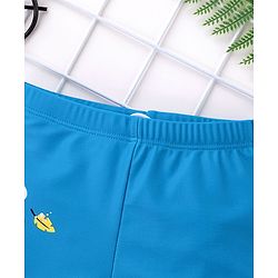 Babyhug Swimming Trunks Tiger Print - Blue