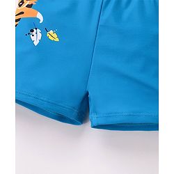 Babyhug Swimming Trunks Tiger Print - Blue