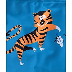 Babyhug Swimming Trunks Tiger Print - Blue
