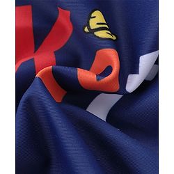 Babyhug Swimming Trunks with Cap Astronaut Print - Blue