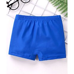 Babyhug Swimming Trunks Whale Print - Blue