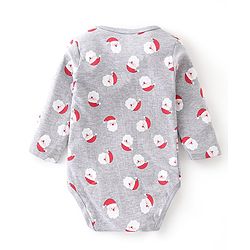 Babyhug Cotton Knit Full Sleeves Onesie Stripes Design - Multicolour