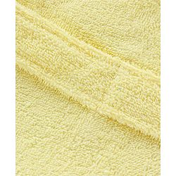 Babyhug Terry Woven Full Sleeves Hooded Bath Robe With Duck Patch- Yellow