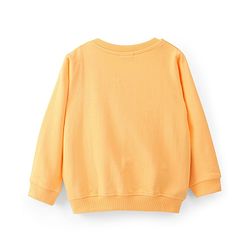 Babyhug 100% Cotton Knit Full Sleeves Sweatshirt With Floral & Deer Graphics Pack Of 2 - Yellow & Maroon