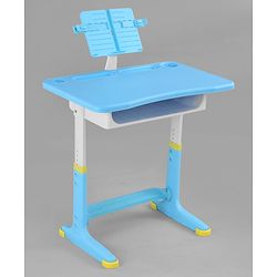 Babyhug Study Table & Chair Set with Height Adjustment  Pink| Reading Frame| Comfortable Backrest| Easy to Assemble| Easy to Clean and Maintain