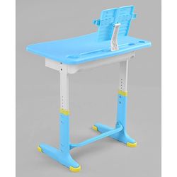 Babyhug Study Table & Chair Set with Height Adjustment  Pink| Reading Frame| Comfortable Backrest| Easy to Assemble| Easy to Clean and Maintain