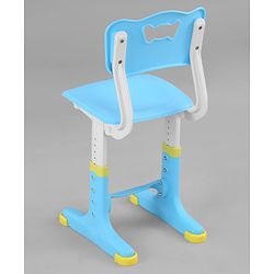 Babyhug Study Table & Chair Set with Height Adjustment  Pink| Reading Frame| Comfortable Backrest| Easy to Assemble| Easy to Clean and Maintain