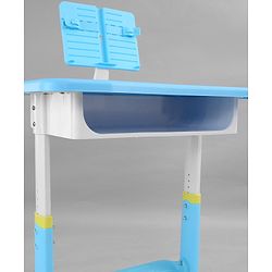 Babyhug Study Table & Chair Set with Height Adjustment  Pink| Reading Frame| Comfortable Backrest| Easy to Assemble| Easy to Clean and Maintain