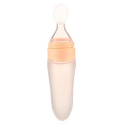 Babyhug Squeezy Silicone Food Feeder- Pink